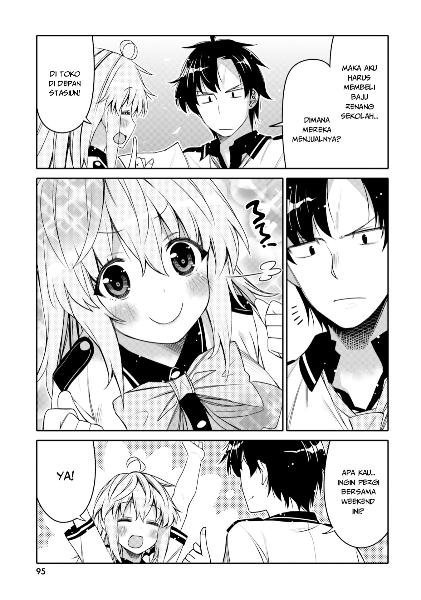 I am Worried that my Childhood Friend is too Cute! (Ore no Tomodachi ga Kawaisugite Komaru! ) chapter 5